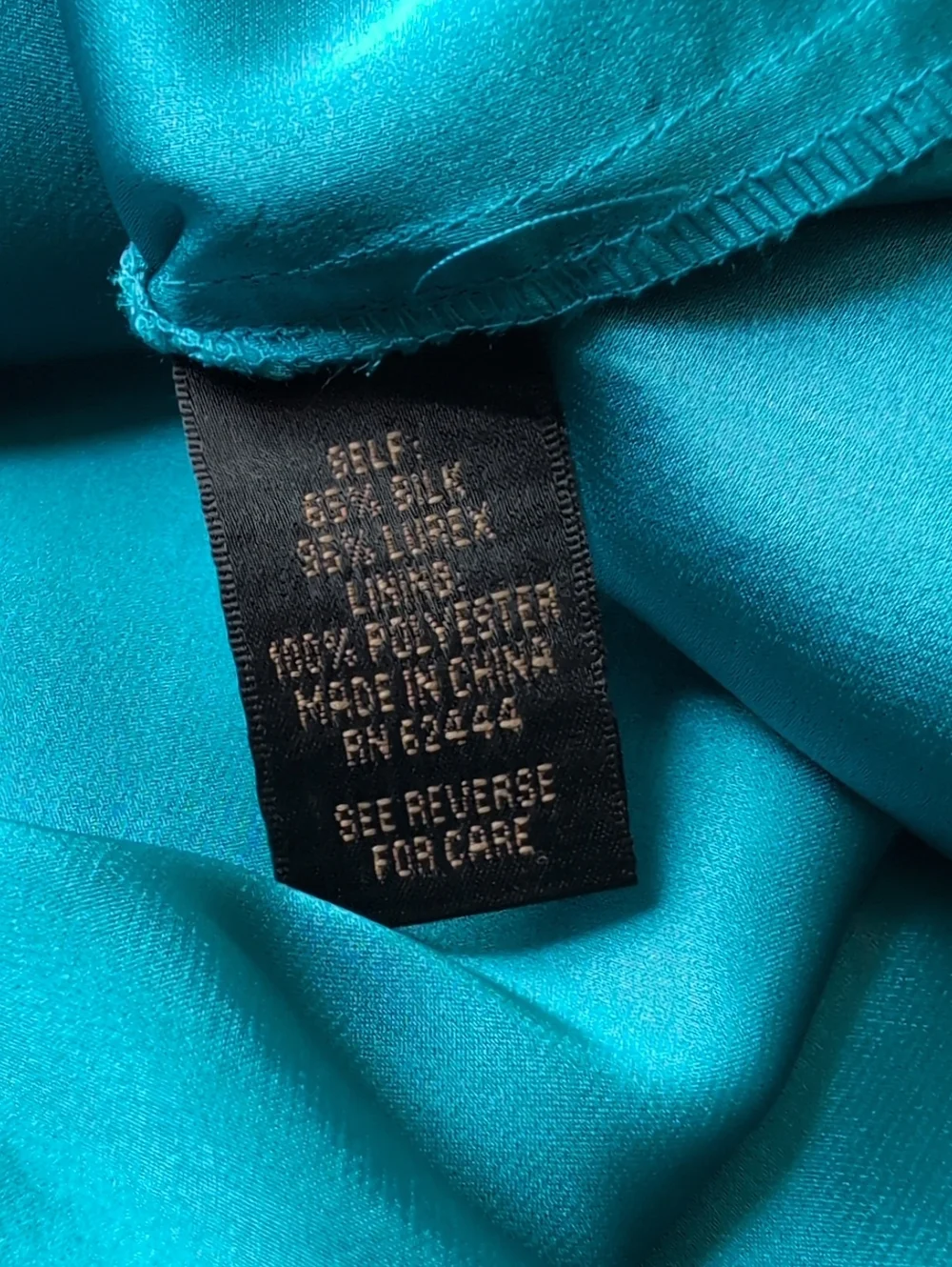 Nicole Miller Strapless Silk Chiffon Dress 8
